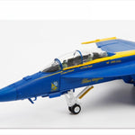 U.S. Navy Blue Angels F/A-18 Hornet 1:72 – 25 cm / 9.8 in – Premium Zinc Alloy & ABS Diecast Fighter Jet Model - Thumbnail 4