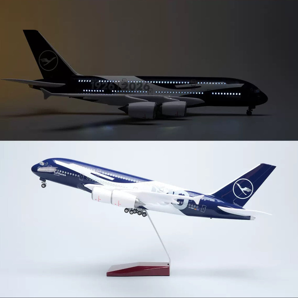Airbus A380 Lufthansa 100 Years Commemorative – 1:160 Scale Model
