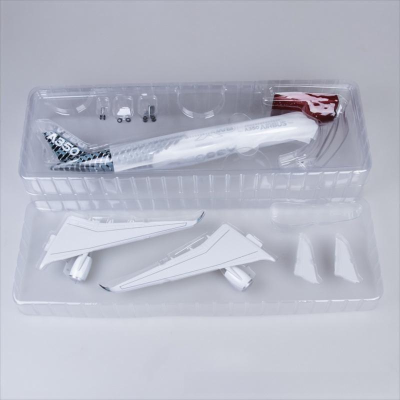 Airbus A350 XWB Prototype 1:142 – 47 cm / 18.5 in – Voice-Activated LED Lights