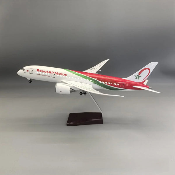 Royal Air Maroc Boeing 787-8 Dreamliner 1:130 – 43 cm / 16.9 in – LED Lights - Secondary