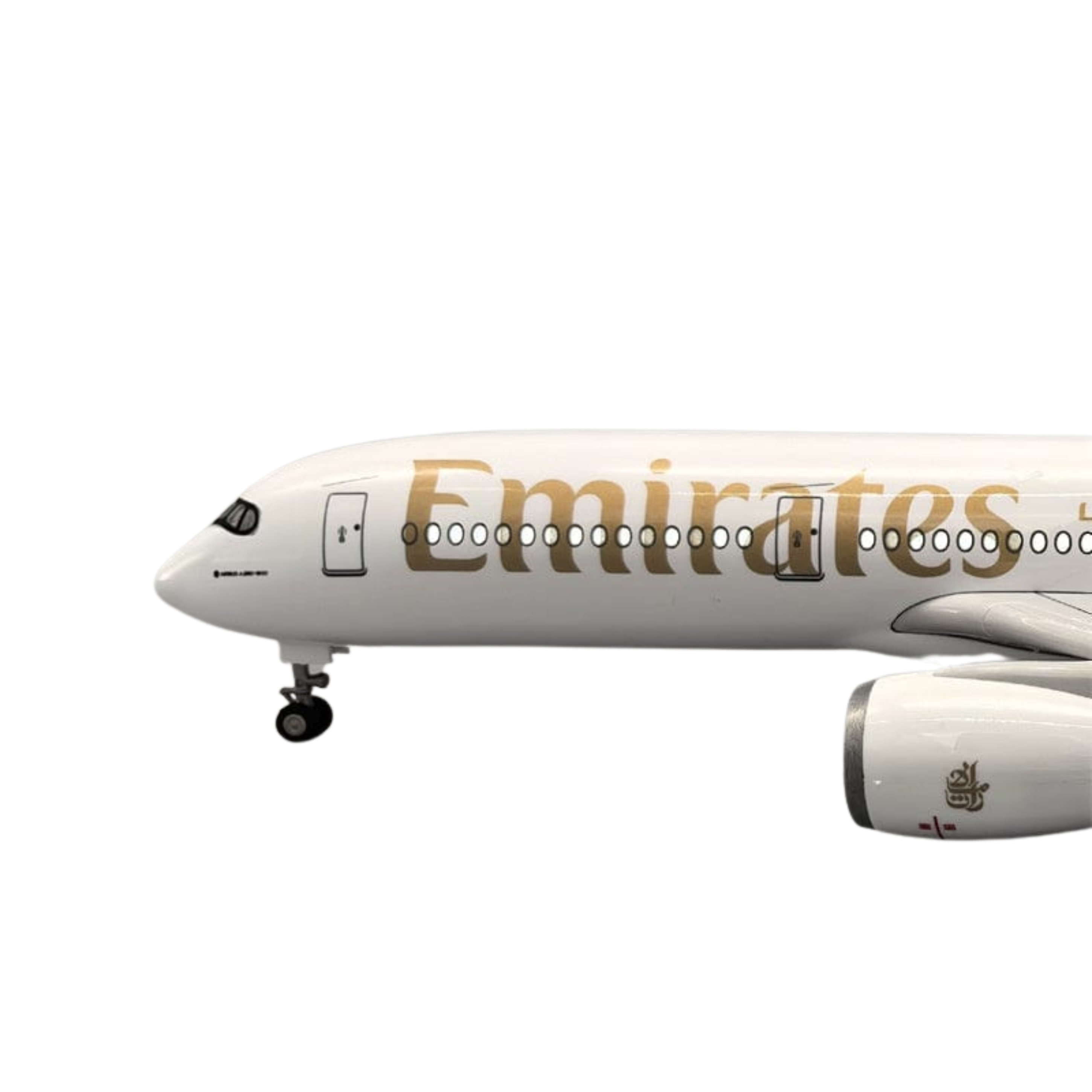 A350 Emirates - Escala 1/142 - 47CM - 18,5 in - Modelo de avión