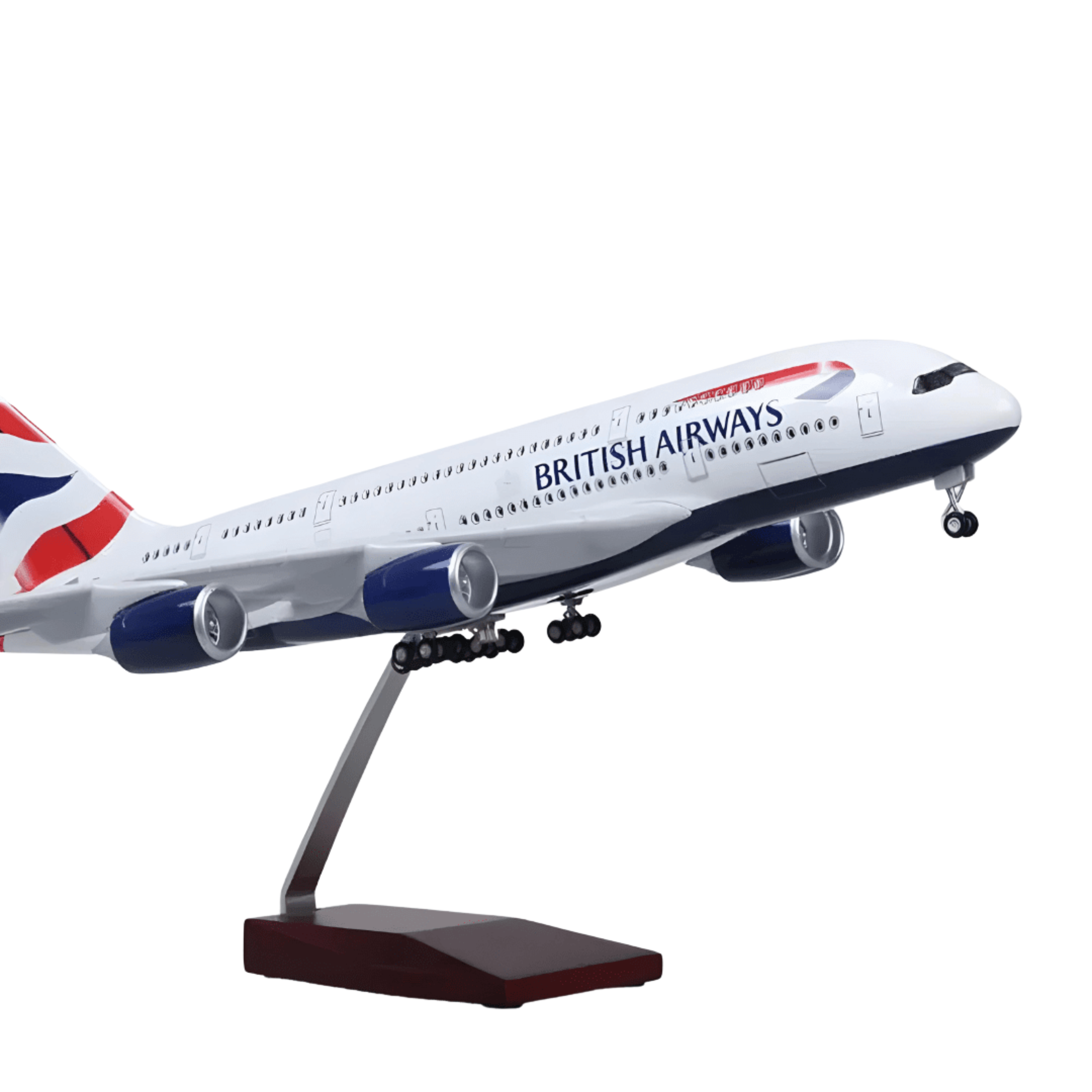 A380 British - Scale 1/160 - 47CM - 18,5 in - Airplane Model