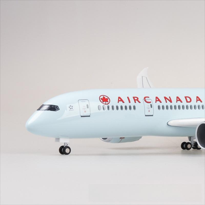 B787 Air Canada Dreamliner - Escala 1/130 - 43 cm - 16,9 pulgadas - Color verde 
