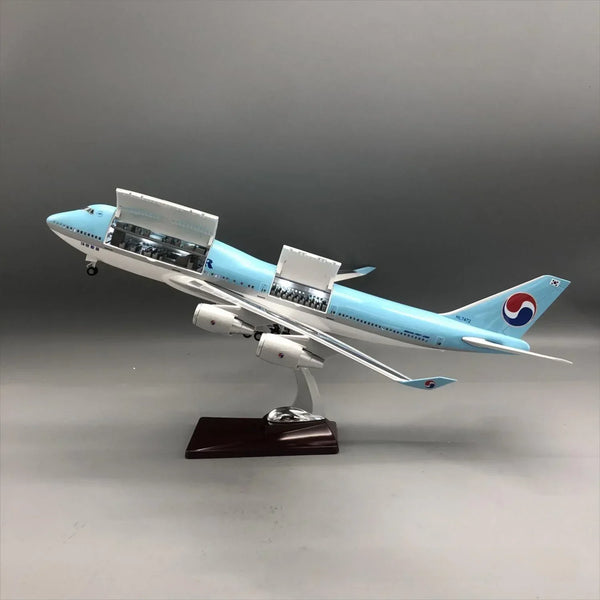 航空機・ヘリコプター Korean Air Lines Boeing 747-400 1/200 5db4fe700ea64218885aeb5d2609e6