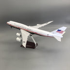 Air Force One Boeing 747-8 (VC-25B) 1:150 Scale Model Airplane – New Presidential Livery (47cm / 18.5")