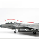 Caza furtivo U.S. Air Force F-22 Raptor 1:72 – 26.5 cm / 10.4 in – Maqueta Premium de Aleación Fundida a Presión y ABS - Thumbnail 12