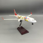 T'way Air Boeing 737-800 "Pokémon Jet TW" – 37 cm / 14.6 in – Voice-Activated LED Display Model
