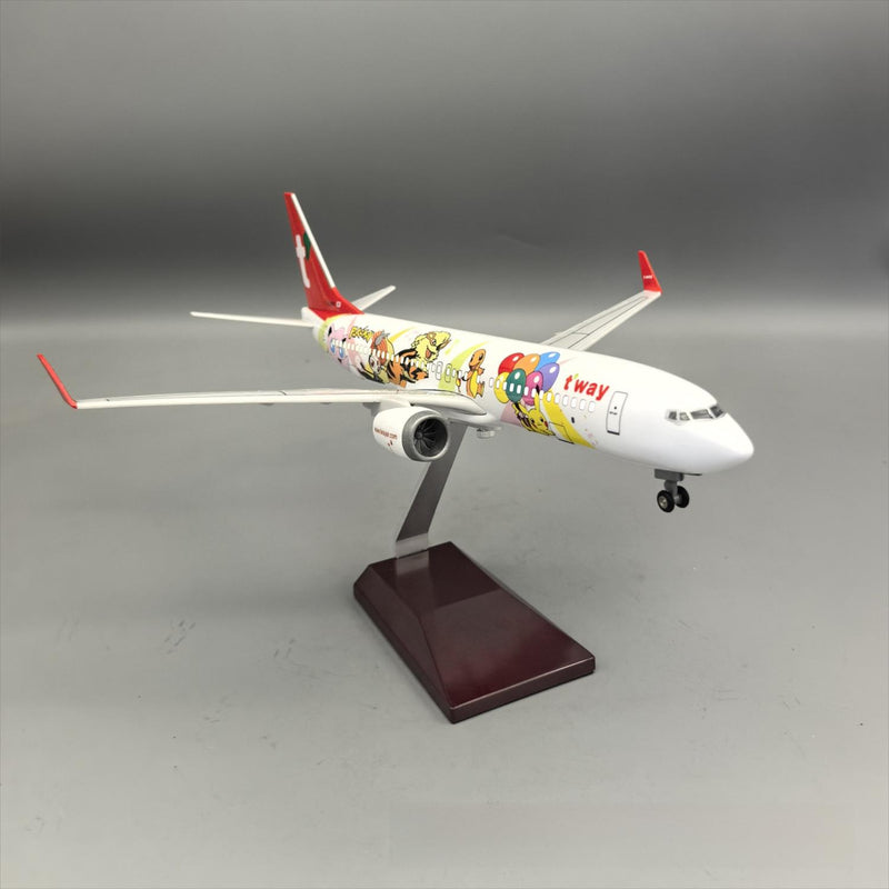 T'way Air Boeing 737-800 "Pokémon Jet TW" – 37 cm / 14.6 in – Voice-Activated LED Display Model - Image 6