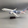 American Airlines Boeing 737-800 "FIFA World Cup 2026" – 47 cm / 18.5 in – Voice-Activated LED Display Model