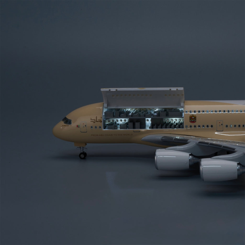 Etihad Airways Airbus A380 1:160 – 45.5 cm / 17.9 in – Opening Cabin Interior