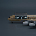 طائرة الاتحاد للطيران إيرباص A380 بمقياس 1:160 – 45.5 سم / 17.9 بوصة – مع إمكانية فتح مقصورة الركاب