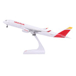 A350 Iberia- 30cm - 11.8in - LED & Sound - Airplane Model - Thumbnail 3