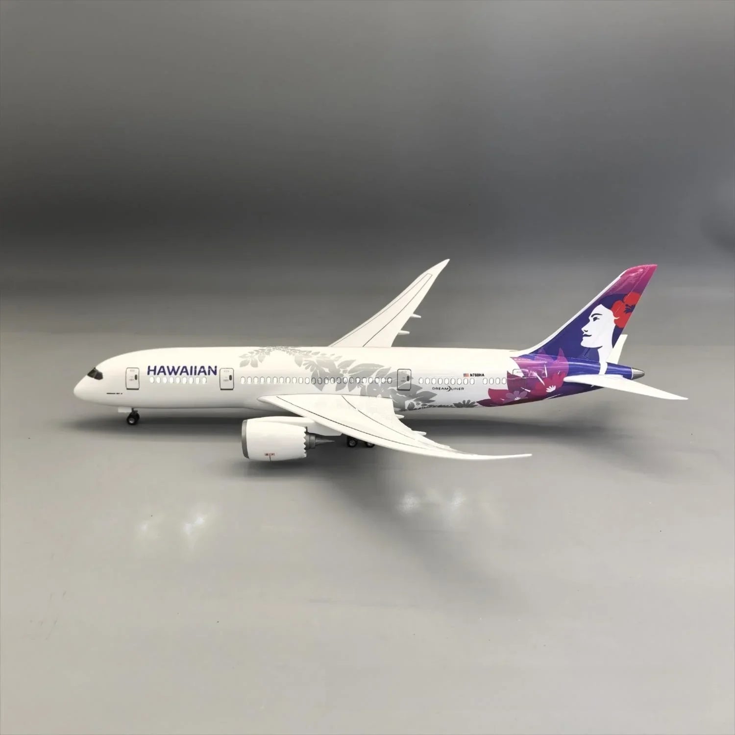 Hawaiian Airlines Boeing 787-8 Dreamliner 1:130 – 43 cm / 16.9 in – LED Lights - Gallery 3