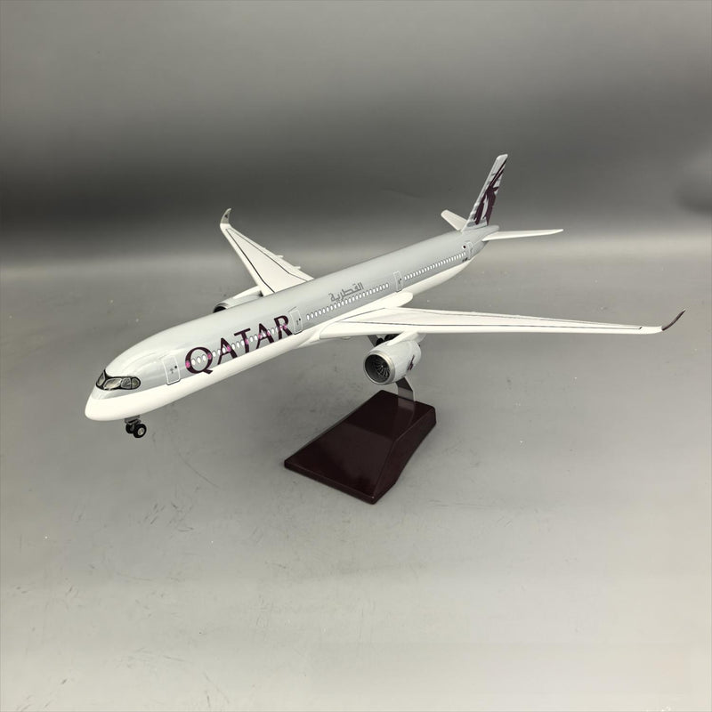 Qatar Airways Airbus A350-1000 Airplane Model — 1:157 Scale | 47cm / 18.5" - Image 7