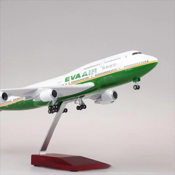 EVA Air Boeing 747-400 1:190 – 37 cm / 14.6 in – LED Lights