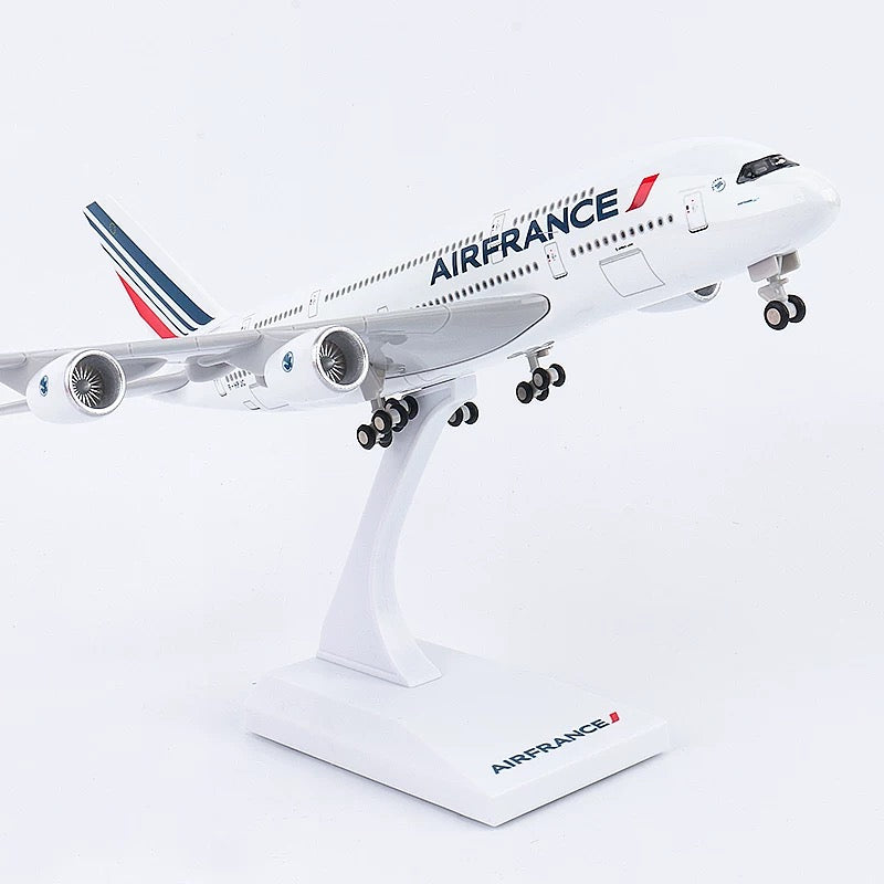 Air France A380 - 30cm - LED & Sound - Airplane Model