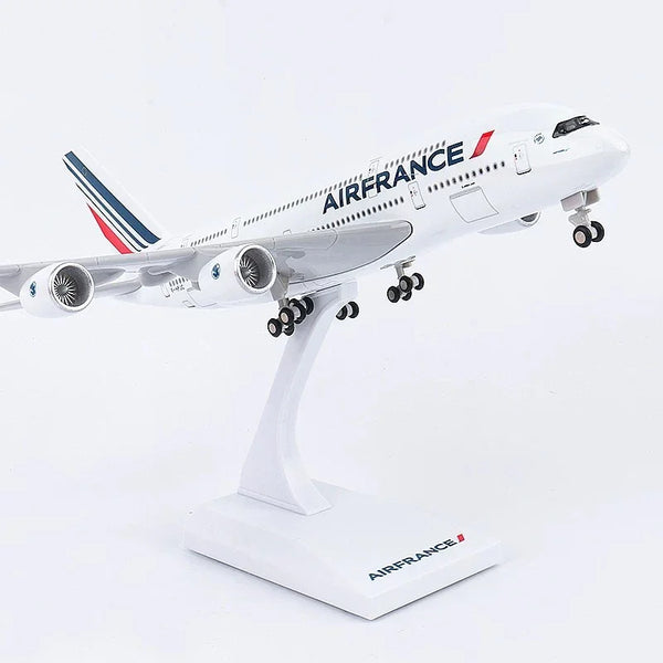 Air France A380 - 30cm - LED & Sound - Airplane Model - Secondary