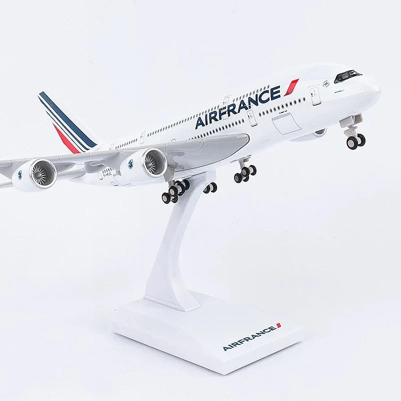 Air France A380 - 30cm - LED & Sound - Airplane Model - Image 2