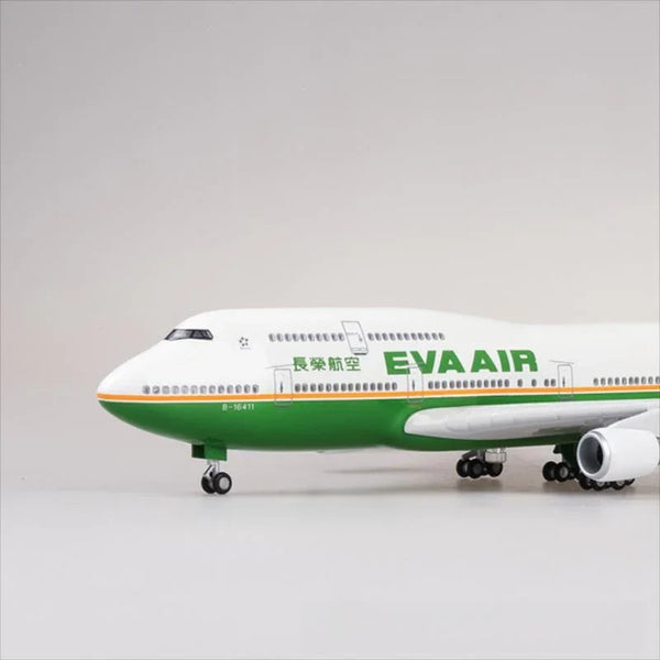 EVA Air Boeing 747-400 1:190 – 37 cm / 14.6 in – LED Lights - Secondary