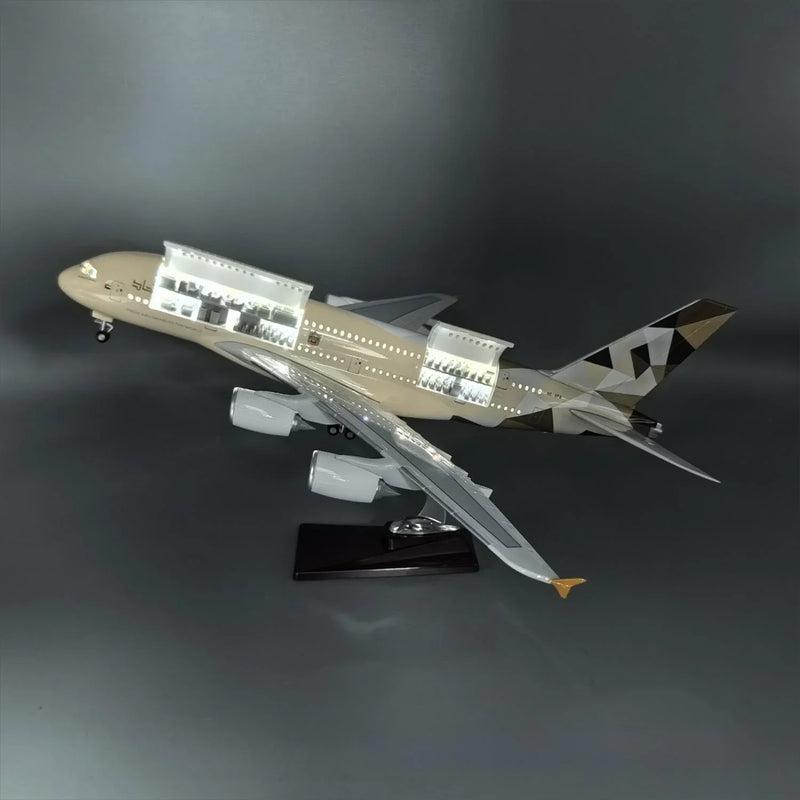 Etihad Airways Airbus A380 1:160 – 45.5 cm / 17.9 in – Opening Cabin Interior - Image 12