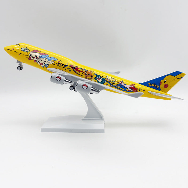 Boeing 747 ANA Pokémon Jet – Scale 1:150 – 30 cm (11.8 in) – Resin – Special Livery