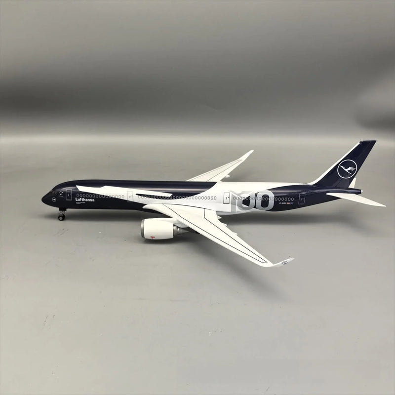 Lufthansa Airbus A350-900 "Centennial 1926–2026" – 47 cm / 18.5 in – Voice-Activated LED Display Model - Image 5