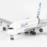 A380 Prototype - 30cm - 11.8in - LED & Sound - Airplane Model - Thumbnail 11