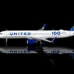 United Airlines A321neo "100 Years" N44550 – Scale 1:200 Diecast Model – SQ wings L2346/L2346FD - Thumbnail 3