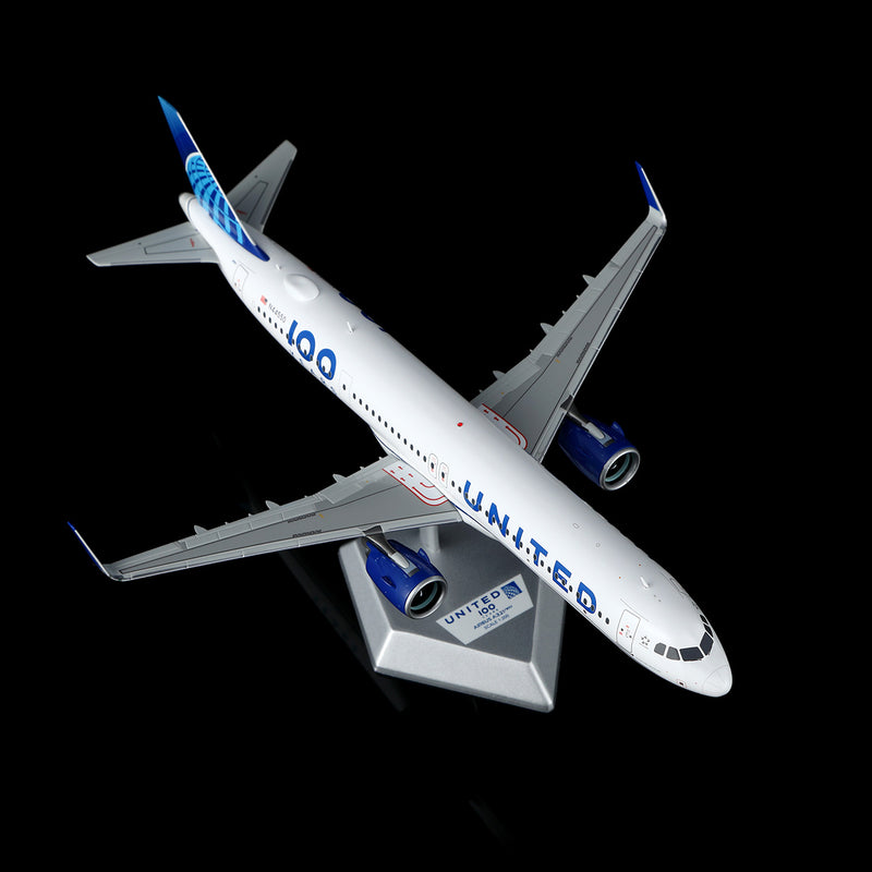 United Airlines A321neo "100 Years" N44550 – Scale 1:200 Diecast Model – SQ wings L2346/L2346FD - Image 4