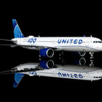 United Airlines A321neo "100 Years" N44550 – Scale 1:200 Diecast Model – SQ wings L2346/L2346FD - Thumbnail 5