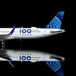 United Airlines A321neo "100 Years" N44550 – Scale 1:200 Diecast Model – SQ wings L2346/L2346FD - Thumbnail 11