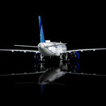 United Airlines A321neo "100 Years" N44550 – Scale 1:200 Diecast Model – SQ wings L2346/L2346FD - Thumbnail 8