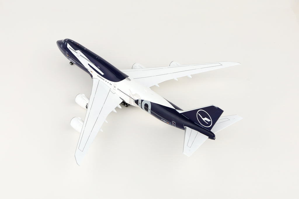 Lufthansa B747-8 "100th Anniversary" D-ABYN – Scale 1:200 Diecast Model – SQ wings L2355/L2355FD