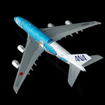 All Nippon Airways A380 "Flying Honu Kai" JA382A – Scale 1:200 Diecast Model – SQ wings L2265/L2265FD - Thumbnail 6