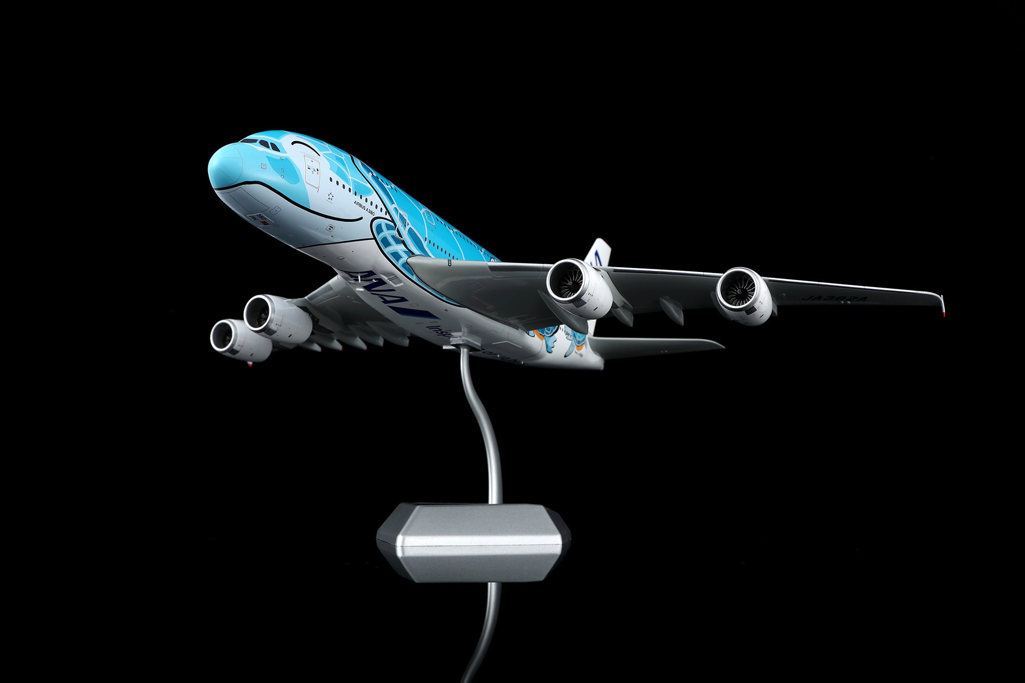 All Nippon Airways A380 "Flying Honu Kai" JA382A – Scale 1:200 Diecast Model – SQ wings L2265/L2265FD