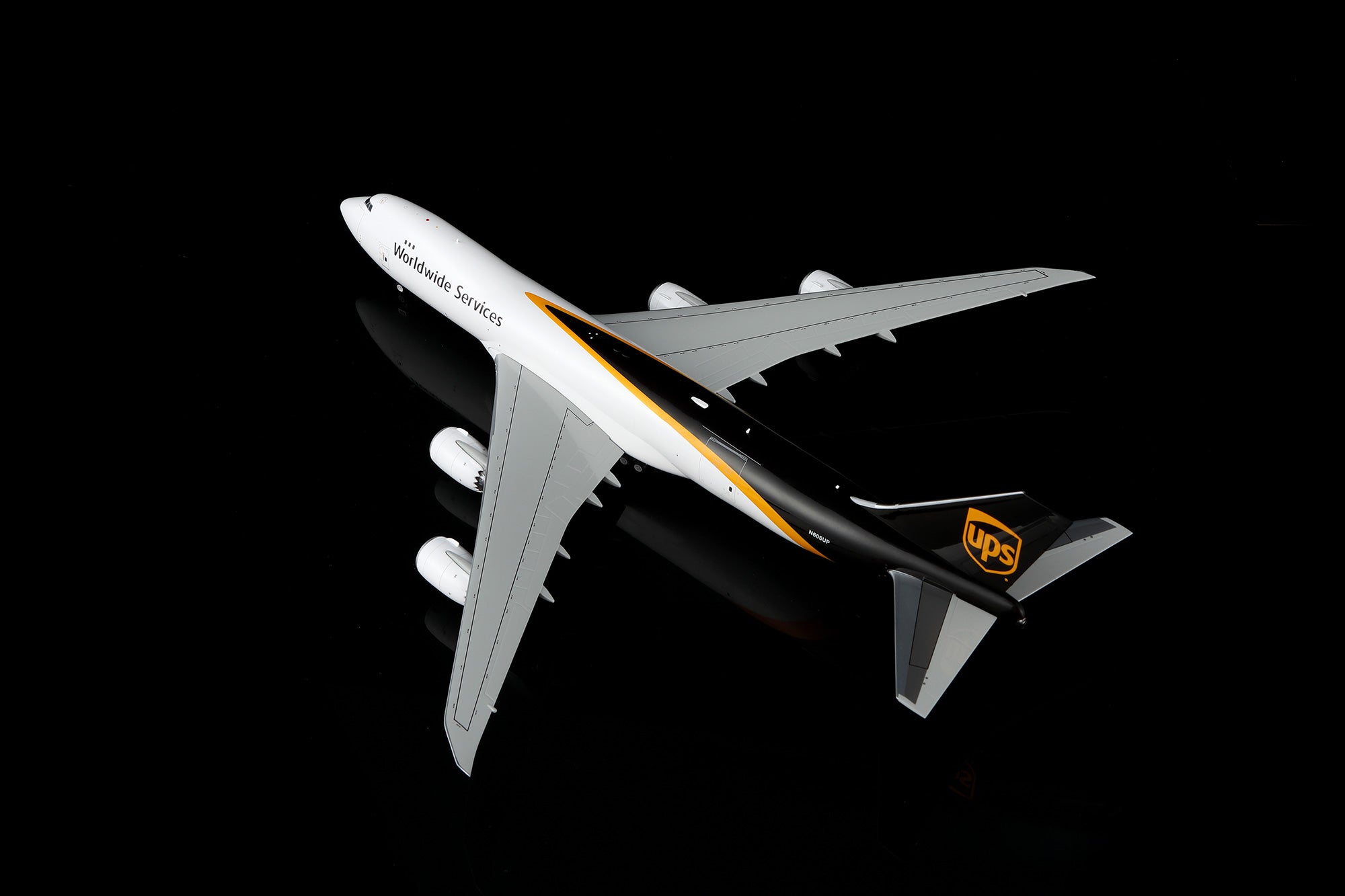 UPS B747-8F N605UP – Scale 1:200 Diecast Model – SQ wings L2187C - Gallery 10