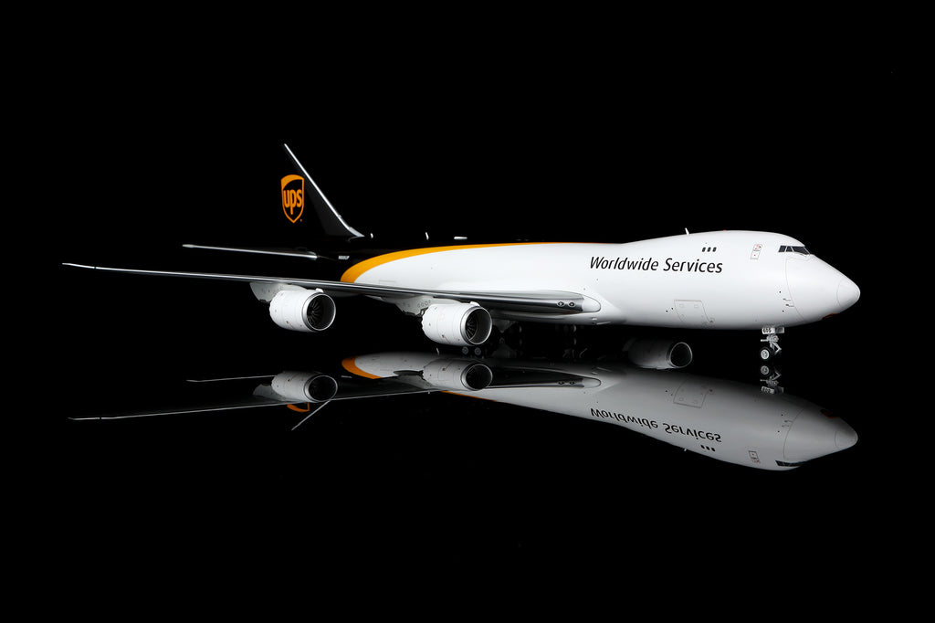 UPS B747-8F N605UP – Scale 1:200 Diecast Model – SQ wings L2187C