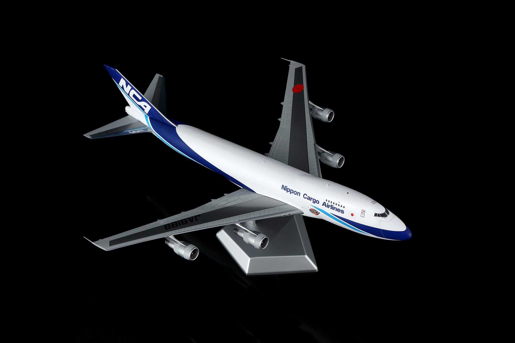 Nippon Cargo Airlines B747-200F JA8188 – Scale 1:200 Diecast Model – SQ wings L2189C