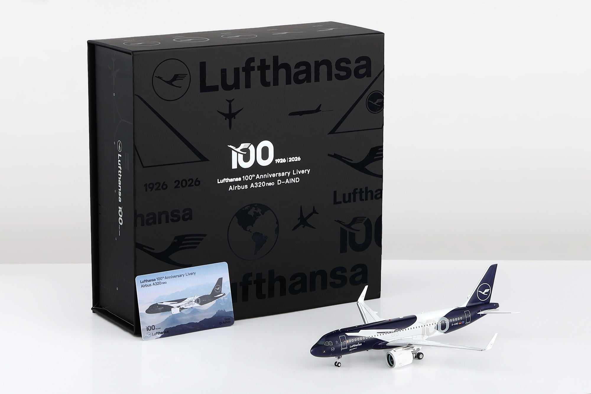 Lufthansa A320neo "100th Anniversary" D-AIND – Scale 1:200 Diecast Model – SQ wings L2353/L2353FD - Gallery 12