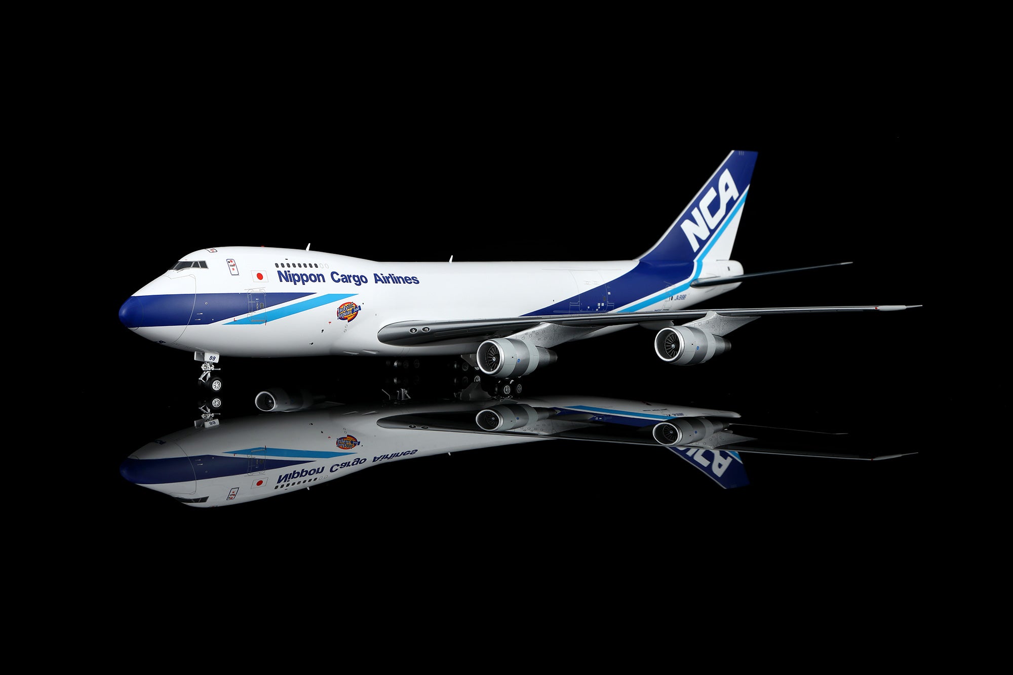 Nippon Cargo Airlines B747-200F JA8188 – Scale 1:200 Diecast Model – SQ wings L2189C - Gallery 7