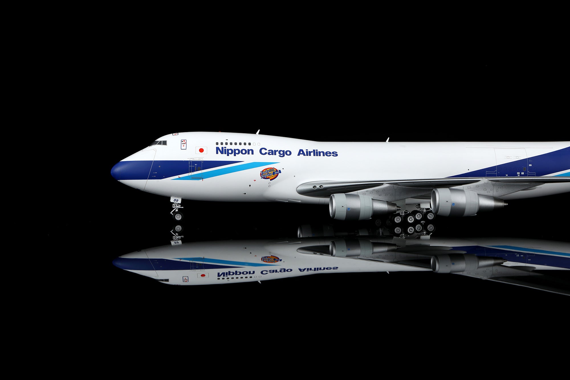 Nippon Cargo Airlines B747-200F JA8188 – Scale 1:200 Diecast Model – SQ wings L2189C