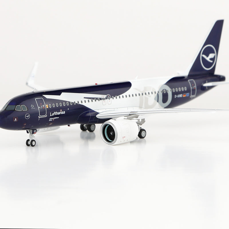 Lufthansa A320neo "100th Anniversary" D-AIND – Scale 1:200 Diecast Model – SQ wings L2353/L2353FD - Image 7