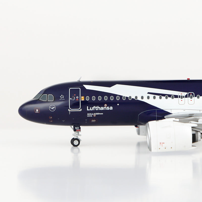 Lufthansa A320neo "100th Anniversary" D-AIND – Scale 1:200 Diecast Model – SQ wings L2353/L2353FD - Image 5