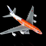 All Nippon Airways A380 "Flying Honu KaLa" JA383A – Scale 1:200 Diecast Model – SQ wings L2267/L2267FD - Thumbnail 5