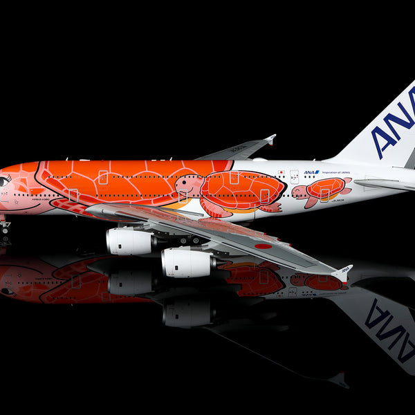 All Nippon Airways A380 "Flying Honu KaLa" JA383A – Scale 1:200 Diecast Model – SQ wings L2267/L2267FD
