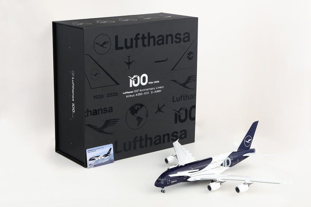 Lufthansa A380 "100th Anniversary" D-AIMH – Scale 1:200 Diecast Model – SQ wings L2350