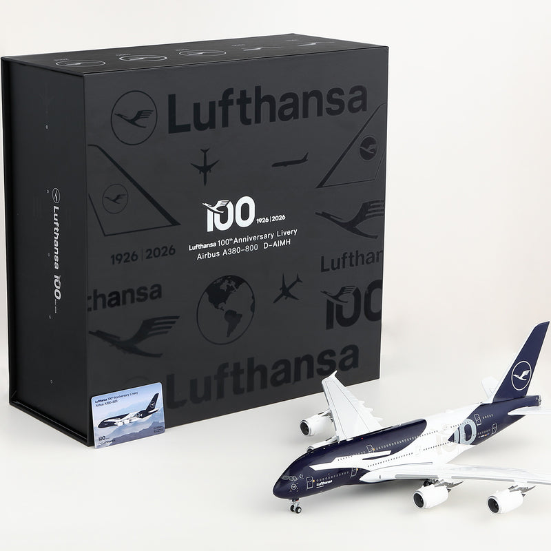 Lufthansa A380 "100th Anniversary" D-AIMH – Scale 1:200 Diecast Model – SQ wings L2350 - Image 13