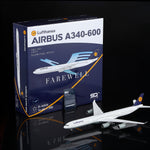 Lufthansa A340-600 D-AIHX – Scale 1:200 Diecast Model – SQ wings L2293 - Thumbnail 12