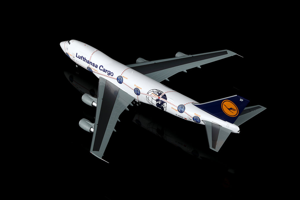 Lufthansa Cargo B747-200F D-ABZF – Scale 1:200 Diecast Model – SQ wings L2186/L2186C