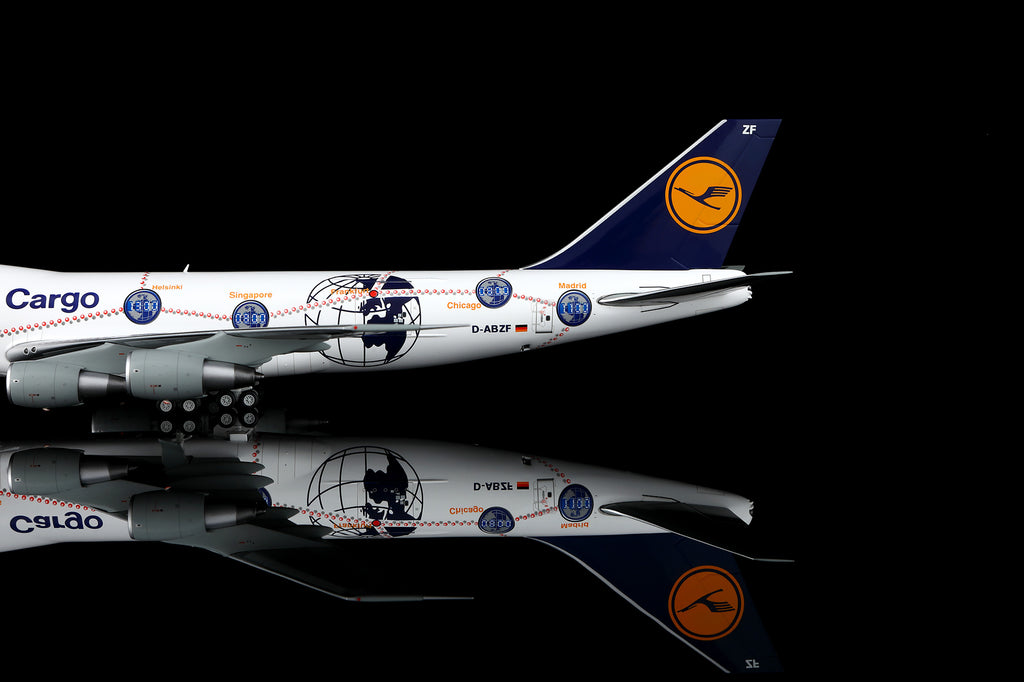 Lufthansa Cargo B747-200F D-ABZF – Scale 1:200 Diecast Model – SQ wings L2186/L2186C